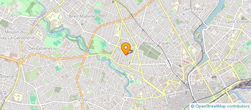 localisation de l'entreprise SCI BELEC à NANTES