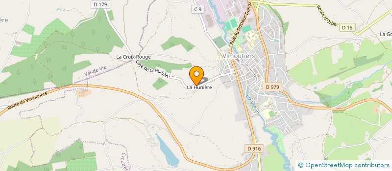 localisation de l'entreprise SCI BELEGILE à VIMOUTIERS