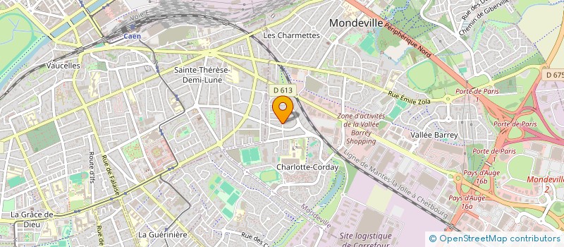 localisation de l'entreprise SCI BELEM à MONDEVILLE