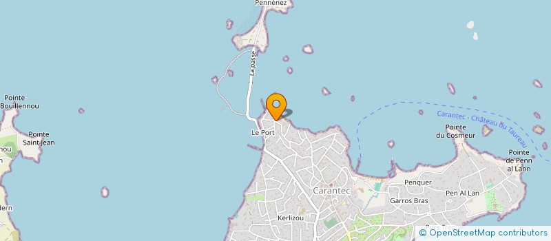 localisation de l'entreprise SCI BELEM VALMATHIMMO  CARANTEC