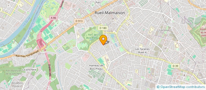 localisation de l'entreprise SCI BELEN à RUEIL-MALMAISON