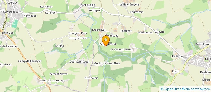 localisation de l'entreprise SCI BELER  SAINT-RENAN