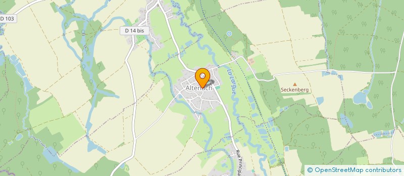 localisation de l'entreprise SCI BELFAHY  BELFAHY