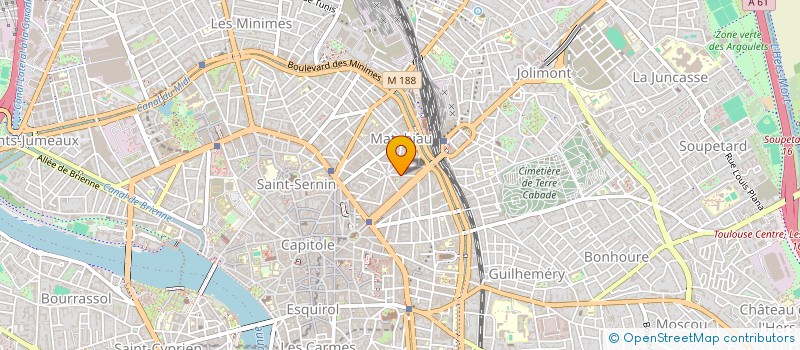 localisation de l'entreprise SCI BELFORT à TOULOUSE