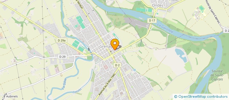 localisation de l'entreprise SCI BELFORT  GRENADE