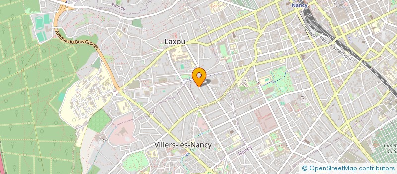 localisation de l'entreprise SCI BELFORT  LAXOU