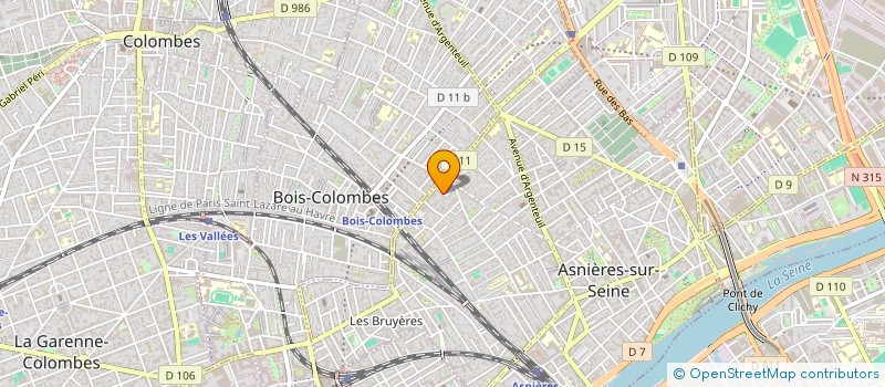 localisation de l'entreprise SCI BELFORT à ASNIERES-SUR-SEINE