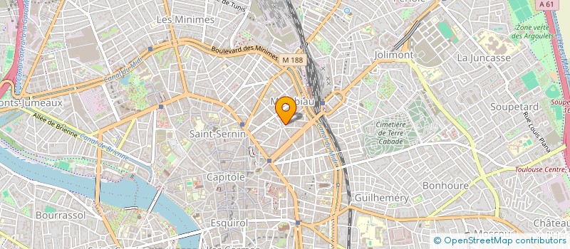 localisation de l'entreprise SCI BELFORT à TOULOUSE