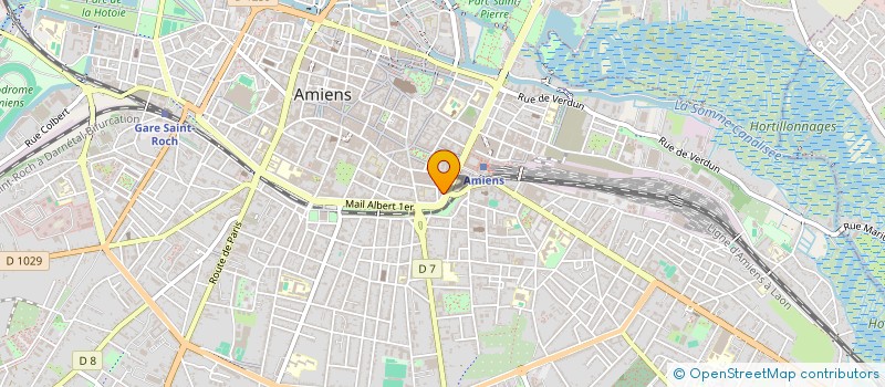 localisation de l'entreprise SCI BELFORT  AMIENS
