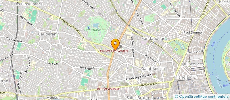 localisation de l'entreprise SCI BELFORT  BORDEAUX