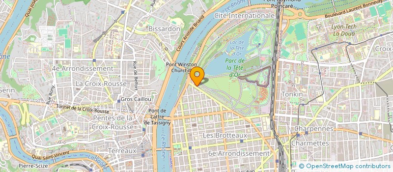 localisation de l'entreprise SCI BELGES INVEST  LYON