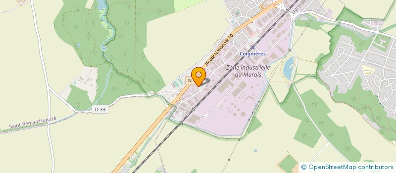 localisation de l'entreprise SCI BELGHAZI à COIGNIERES