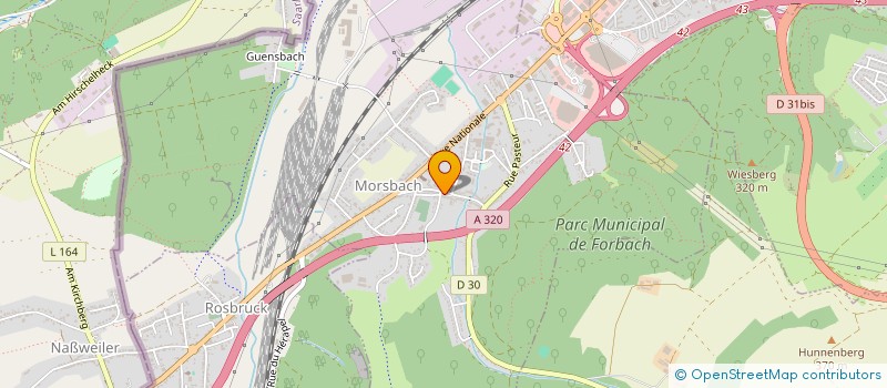 localisation de l'entreprise SCI BELHADEF à MORSBACH