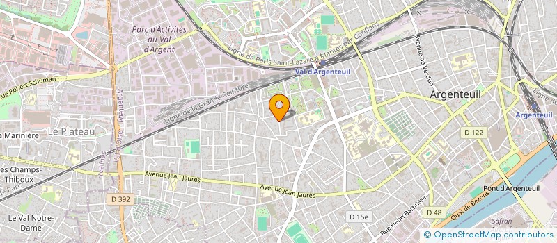 localisation de l'entreprise SCI BELHADI à LES LILAS