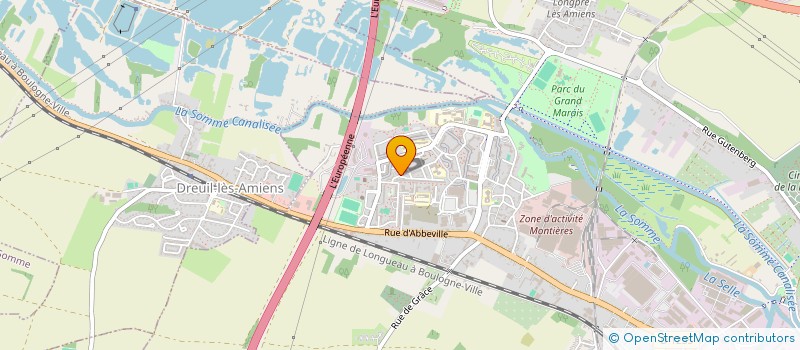 localisation de l'entreprise SCI BELHADI à AMIENS
