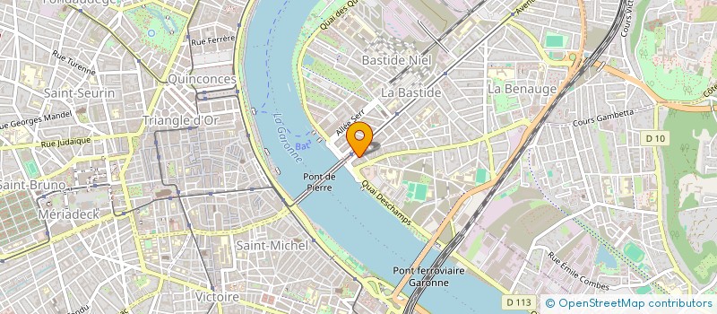 localisation de l'entreprise SCI BELHADJ  BORDEAUX