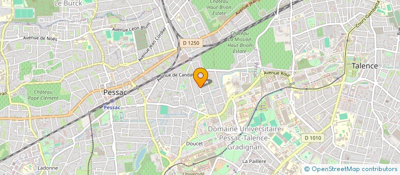 localisation de l'entreprise SCI BELHARRA  PESSAC