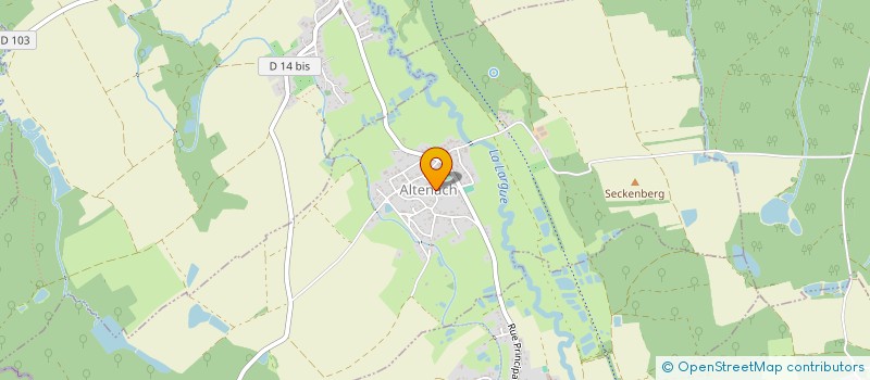 localisation de l'entreprise SCI BELHARRA  BELFAHY