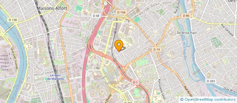 localisation de l'entreprise SCI BELHASSEN à CRETEIL