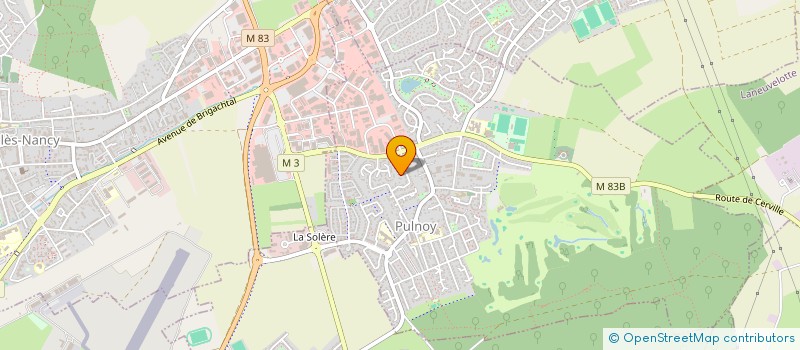 localisation de l'entreprise SCI BELHOTE  PULNOY