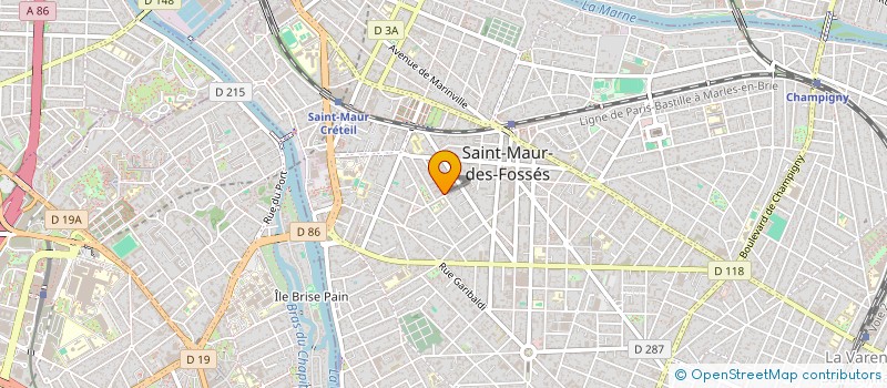 localisation de l'entreprise SCI BELHOUZ à SAINT-MAUR-DES-FOSSES