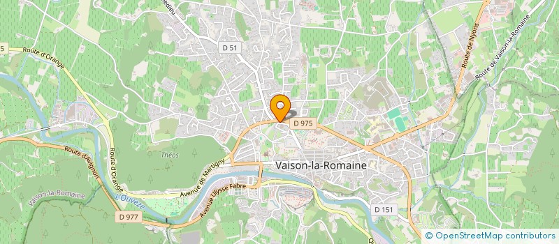 localisation de l'entreprise SCI BELI  VAISON-LA-ROMAINE