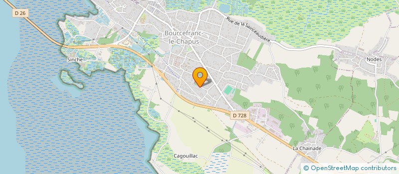 localisation de l'entreprise SCI BELICYMO  BOURCEFRANC-LE-CHAPUS