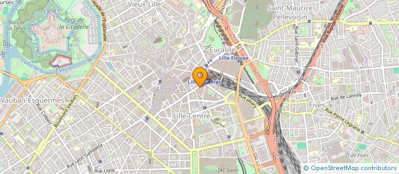 localisation de l'entreprise SCI BELIER à LILLE