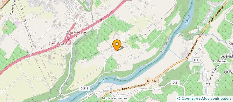 localisation de l'entreprise SCI BELIER ROUGE à SAINT-SAUVEUR