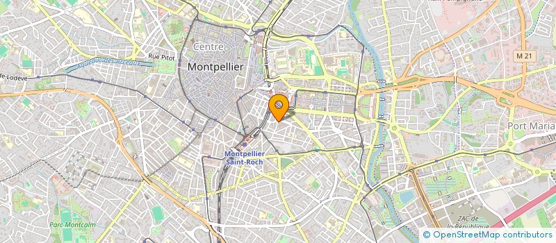 localisation de l'entreprise SCI BELIMMO à MONTPELLIER