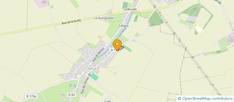 localisation de l'entreprise SCI BELIMO  SAINTE-HONORINE-DU-FAY