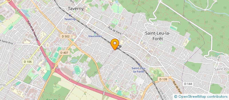 localisation de l'entreprise SCI BELINOR  SAINT-LEU-LA-FORET