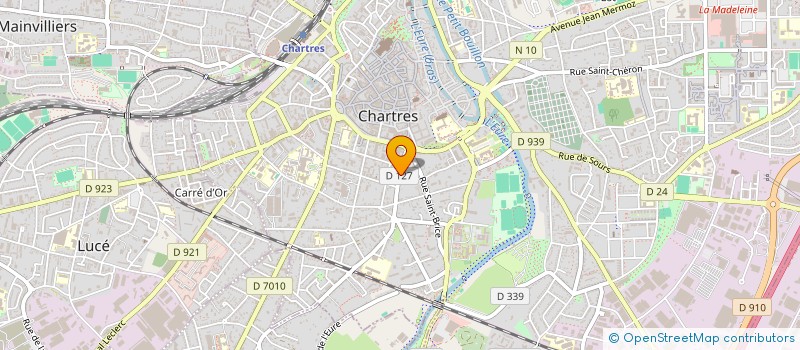 localisation de l'entreprise SCI BELINUM à CHARTRES