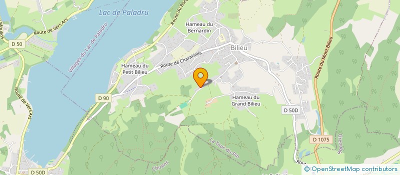 localisation de l'entreprise SCI BELKACEM  CHIRENS