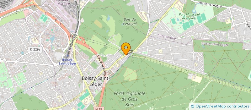 localisation de l'entreprise SCI BELKEV à BOISSY-SAINT-LEGER