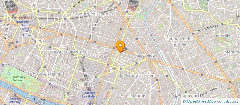 localisation de l'entreprise SCI BELL  PARIS