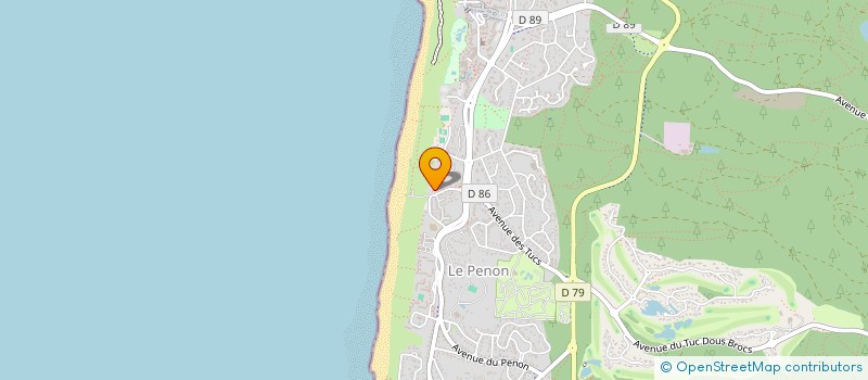 localisation de l'entreprise SCI BELL HOLDINGS  SEIGNOSSE