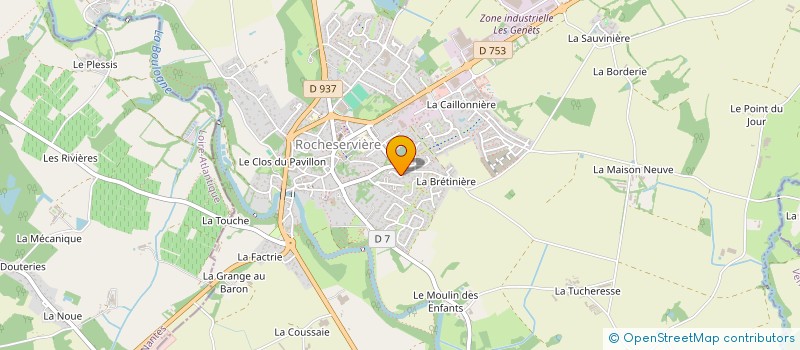 localisation de l'entreprise SCI BELL SMCO  SAINT-AIGNAN-GRANDLIEU