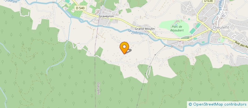 localisation de l'entreprise SCI BELLA  DIEULEFIT