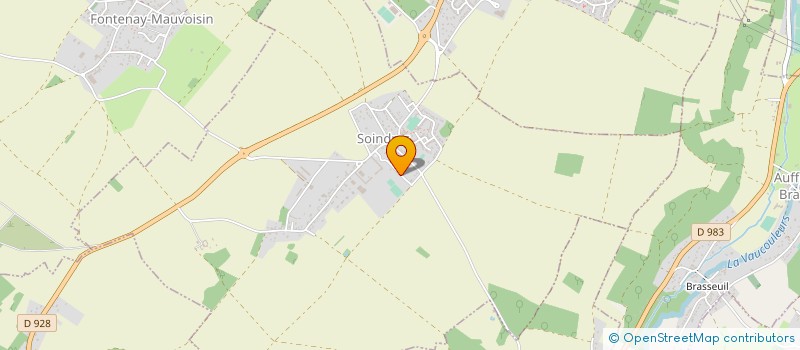 localisation de l'entreprise SCI BELLA  SOINDRES