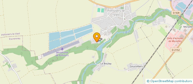 localisation de l'entreprise SCI BELLA ANA  PITHIVIERS-LE-VIEIL