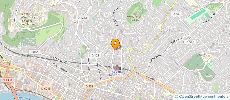 localisation de l'entreprise SCI BELLA PILOU à ROUEN