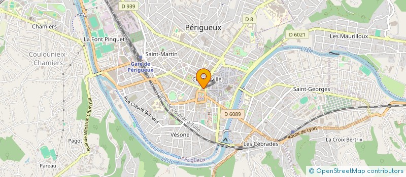localisation de l'entreprise SCI BELLA VISTA à PERIGUEUX