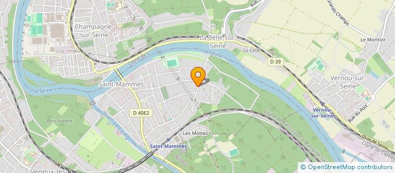 localisation de l'entreprise SCI BELLA VISTA  SAINT-MAMMES