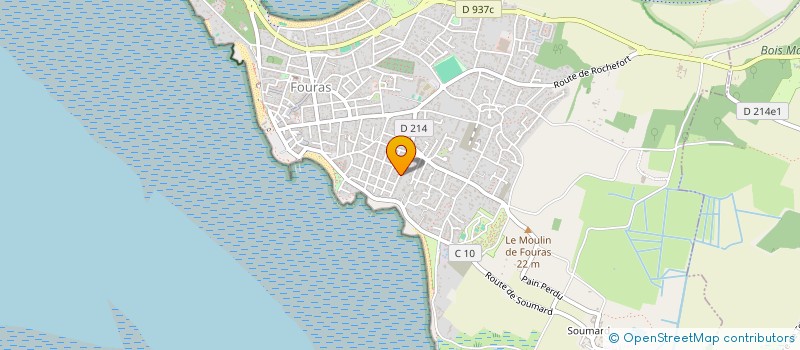 localisation de l'entreprise SCI BELLA VISTA  ROCHEFORT