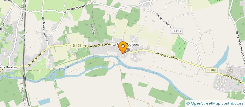 localisation de l'entreprise SCI BELLA VISTA  RIVES-DU-LOIR-EN-ANJOU