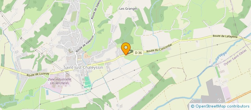 localisation de l'entreprise SCI BELLA VITA  SAINT-JUST-CHALEYSSIN