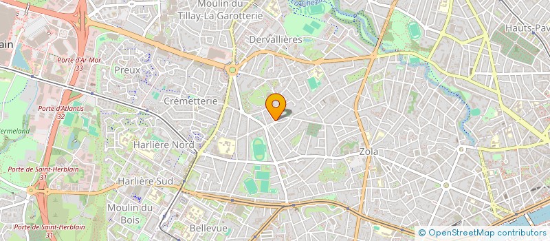 localisation de l'entreprise SCI BELLAIGUE  NANTES