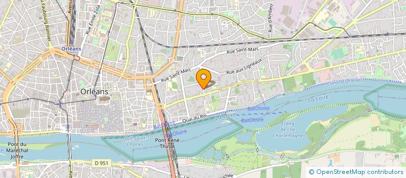 localisation de l'entreprise SCI BELLAIS ROBINET à ORLEANS