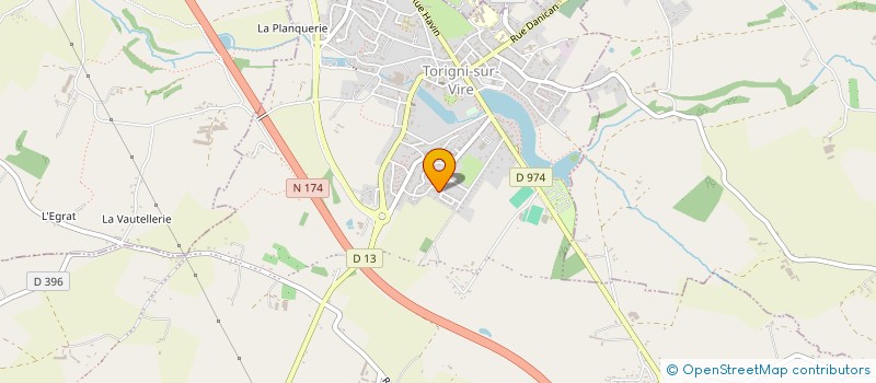 localisation de l'entreprise SCI BELLAMY  TORIGNY-LES-VILLES